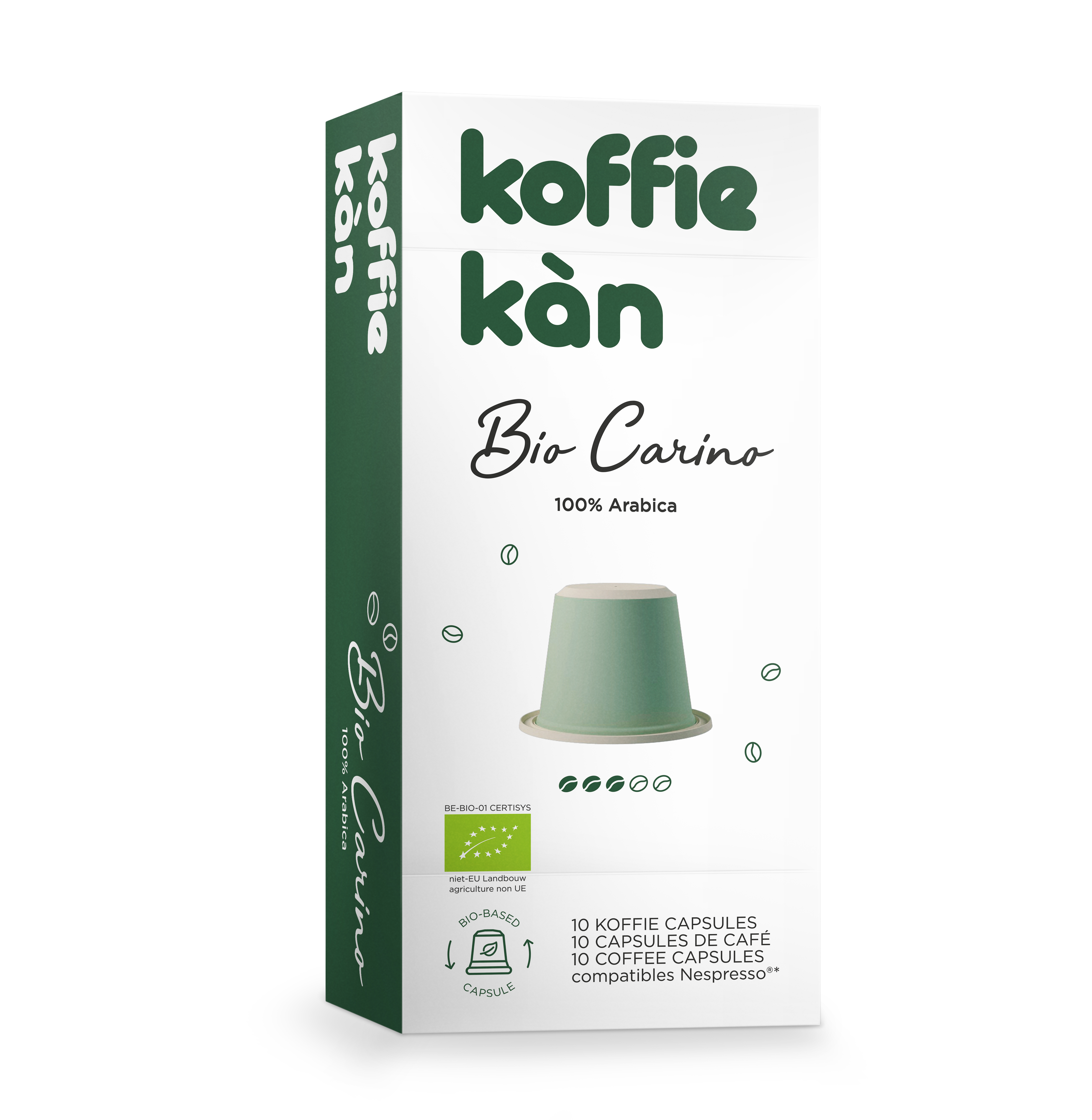 Koffie Kàn Carino bio 10 capsules
